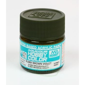 Mr Hobby Aqueous color H-421 RLM 81 Brown Violet